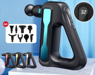 32-Speed Triangle Massage Gun