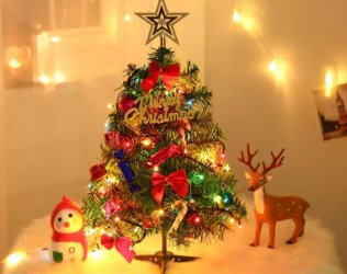 Mini Christmas Tree Home D...