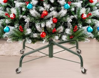 Rolling Christmas Tree Stand