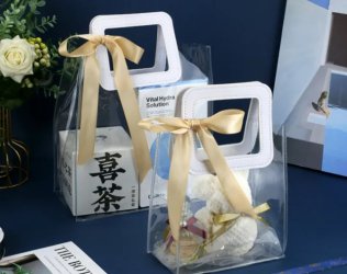 Transparent PVC Gift Bags
