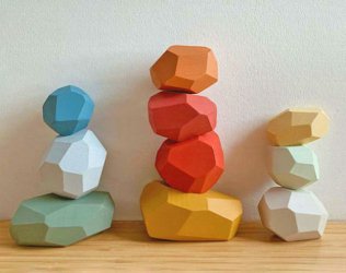 Wooden Balancing Stacking ...