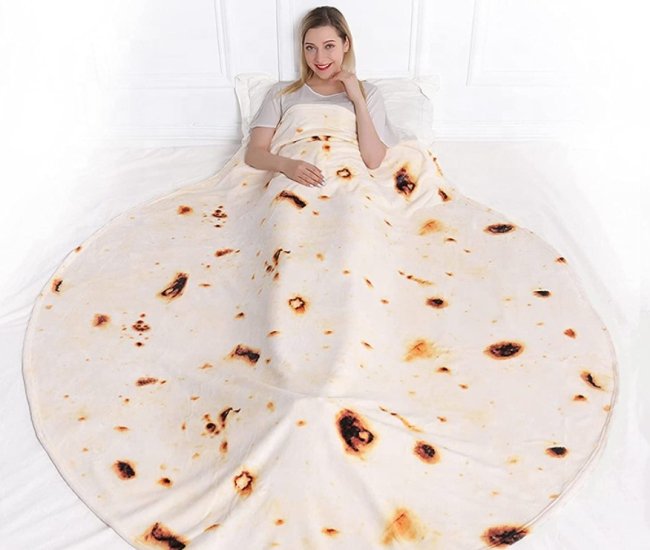 1.8m Burrito Fleece Blanket