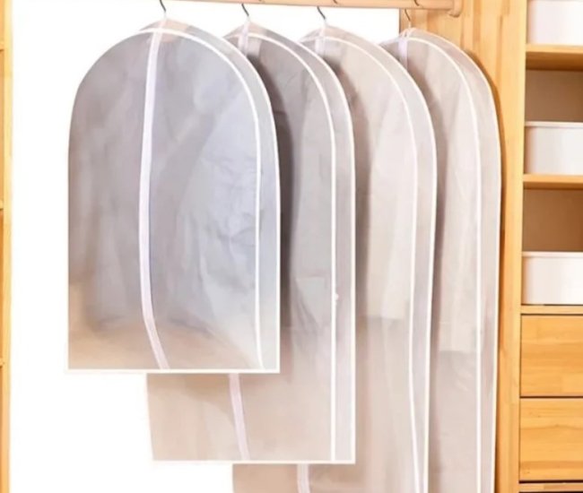 Angbon Transparent Garment Bag