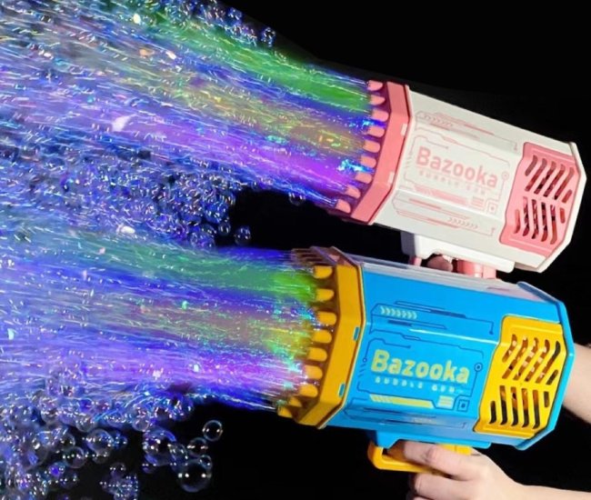 Bazooka Bubble Machine Toy Gun