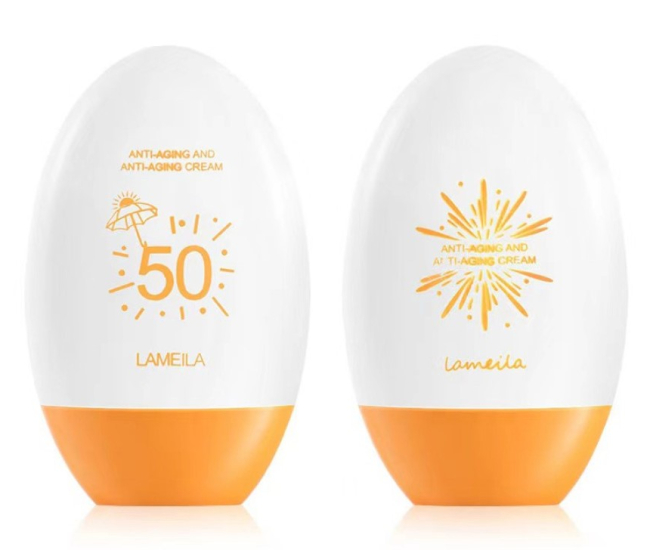 Cheap SPF50 Sunscreen Lameila 55ml