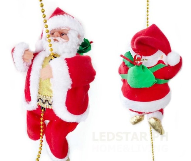 Singing Swing Santa Claus Decor