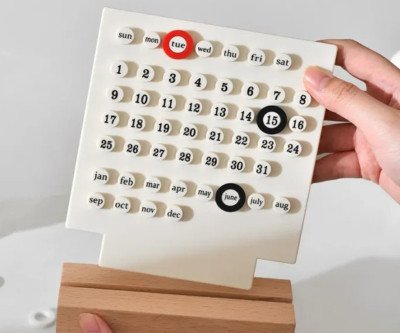 Creative Time Perpetual Table Calendar