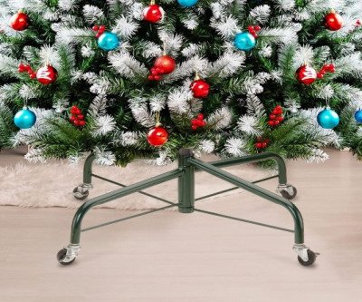 Rolling Christmas Tree Stand
