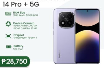 Xiaomi Redmi Note 14 Pro+ 5G Smartphone