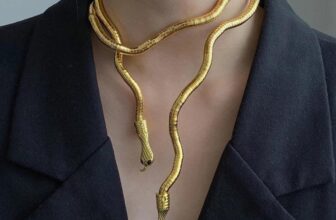 Punk Multilayer Bendy Snake Necklace Bracelet