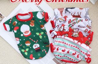 Festive Christmas Outfit for Small Dogs and Cats