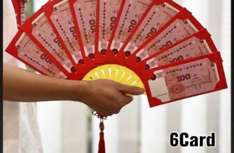 Fan-Shaped Lucky Money Red Pockets for Chinese New Year