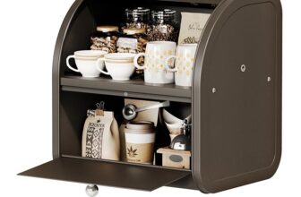 CHUMX Dual Layer Dustproof Tea and Snack Organizer