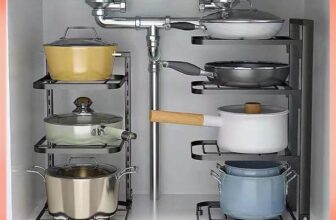 Versatile Adjustable Kitchen Rack for Pots and Pans
