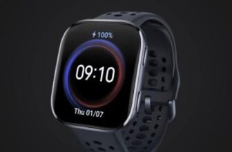 Amazfit Bip 6 Smartwatch with 1.97-inch AMOLED Display and AI Coaching