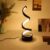 Modern Spiral LED Table Lamp with 3-Color Change and USB Power Supply