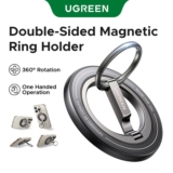 UGREEN Double-Sided Magnetic Phone Grip and Stand for MagSafe