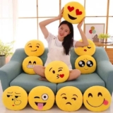 Plush Emoji Cushion Pillow