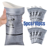 Portable Disposable Emergency Urinal Bags (700ml, 5/10 Pack)