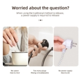 Portable 380ml Automatic Stirring Coffee Mug with USB Rechargeable Magnetic Base